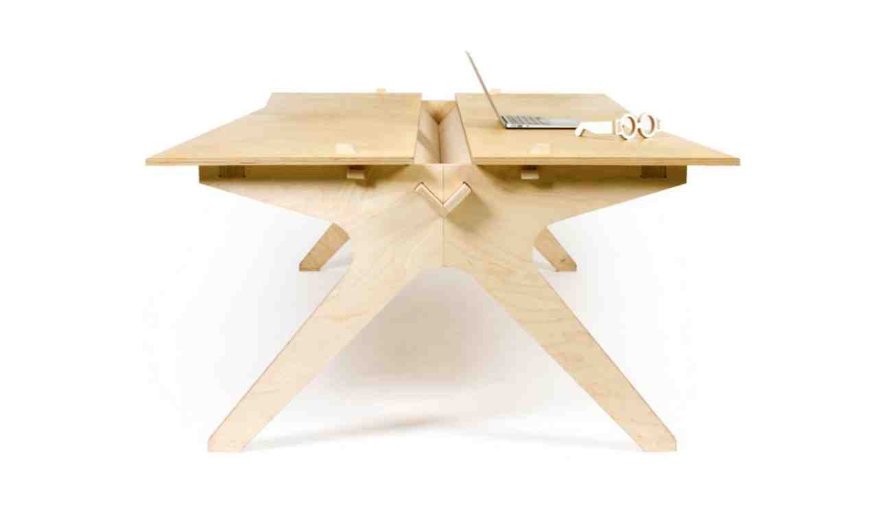 Opendesk, Desk, Lean Desk, Plywood, Joni Steiner, Nick Ierodiaconou