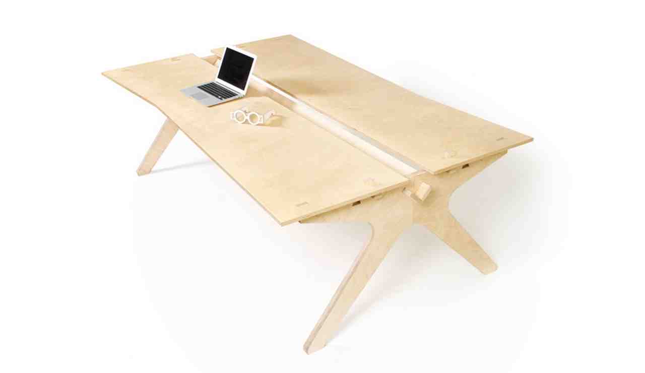Opendesk, Desk, Lean Desk, Plywood, Joni Steiner, Nick Ierodiaconou