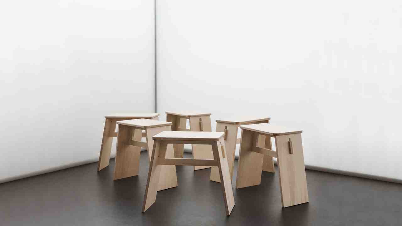6 Opendesk, Stool, Johann Aussage, Johann Stool, Unique Patterns