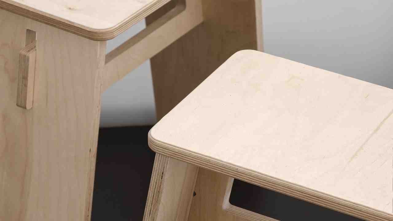 Opendesk, Stool, Johann Aussage, Johann Stool, Unique Patterns, Detail